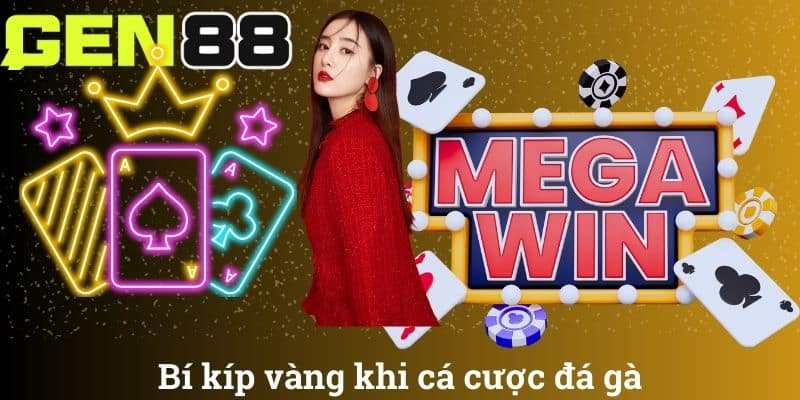 Bí kíp vàng khi cá cược đá gà