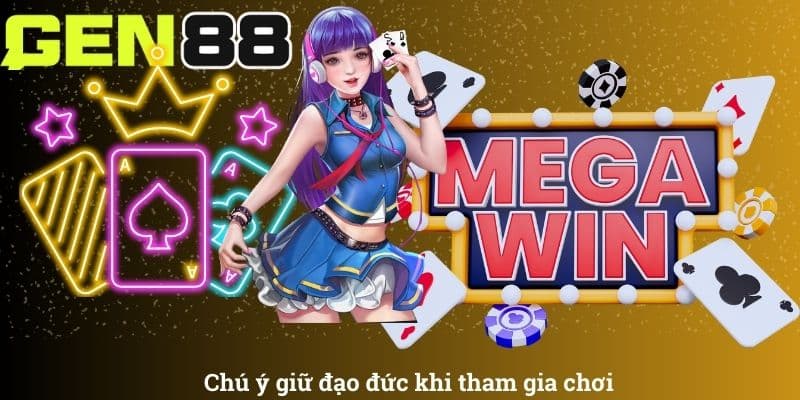 Chú ý giữ đạo đức khi tham gia chơi