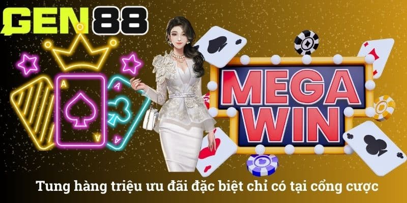 Tung hàng triệu ưu đãi đặc biệt chỉ có tại cổng cược