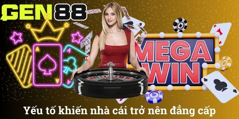 Yếu tố khiến nhà cái trở nên đẳng cấp
